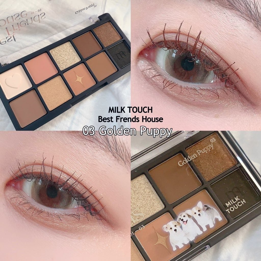 ビーマイベストフレンズハウスパレット/Milk Touch/アイシャドウパレットを使ったクチコミ(7枚目)