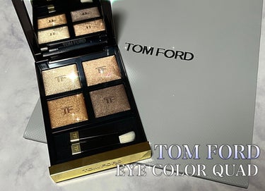 アイ カラー クォード 04A サスピション/TOM FORD BEAUTY/パウダーアイシャドウを使ったクチコミ（1枚目）