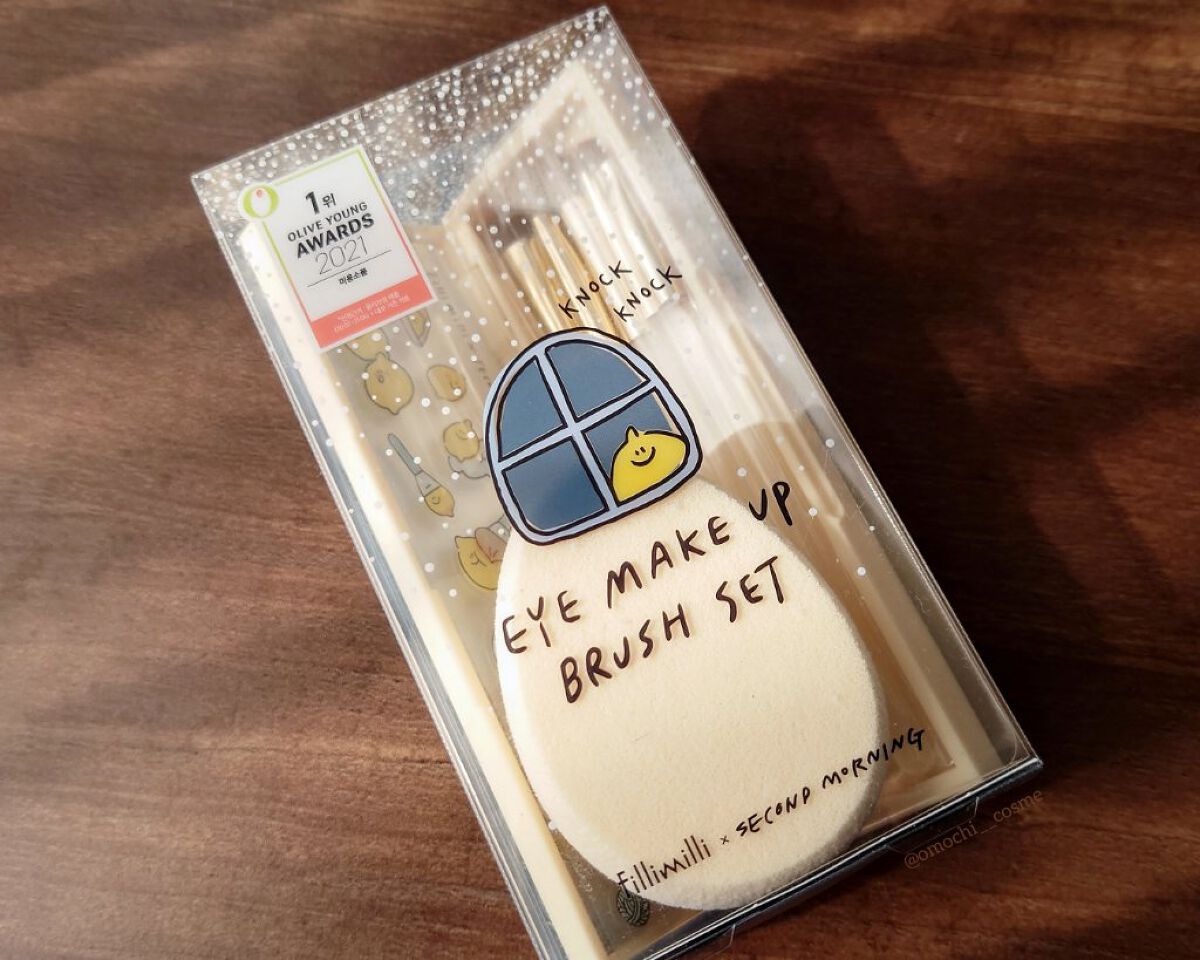 fillimilli アイメイクブラシセット/fillimilli/メイクブラシを使ったクチコミ（2枚目）