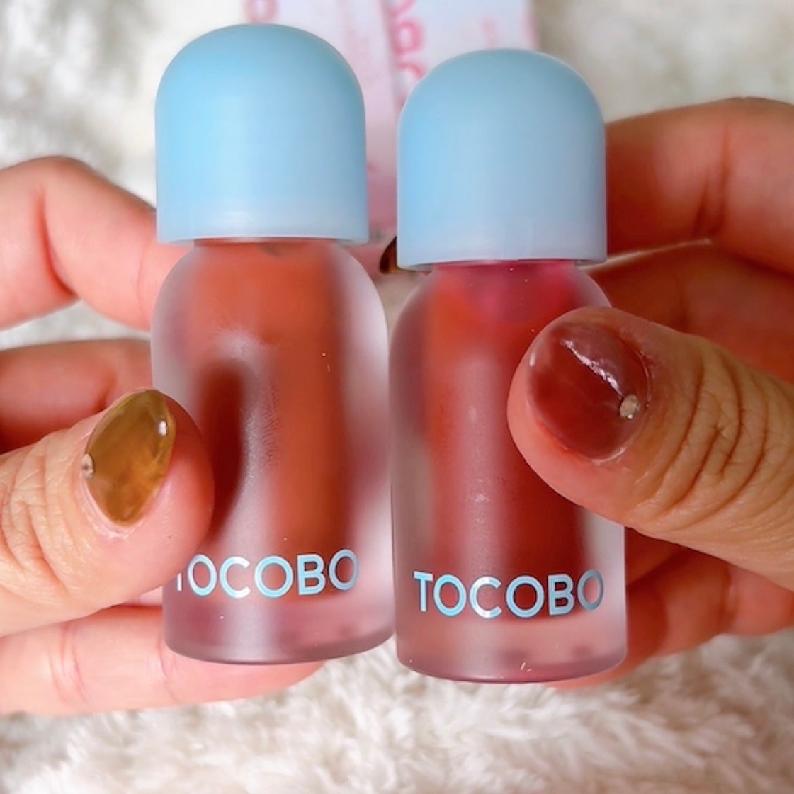 ジューシーベリープランピングリップオイル/TOCOBO/リップグロスを使ったクチコミ(3枚目)