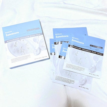 マイクロバイオームコラーゲンマスクパック/Sunnicorn/シートマスク・パックを使ったクチコミ(1枚目)