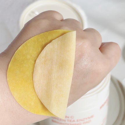 ビタC グリーンティーエンザイム ブライト パッド/innisfree/トナーパッドを使ったクチコミ(7枚目)