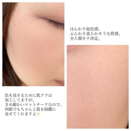 ピュアブラッシャー パフ付き/フォレンコス/パウダーチークを使ったクチコミ(4枚目)