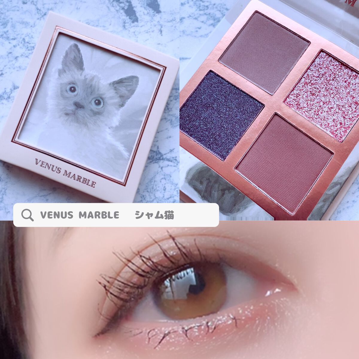 Venus Marble アイシャドウキャットシリーズ シャム猫/Venus Marble/アイシャドウパレットを使ったクチコミ（1枚目）