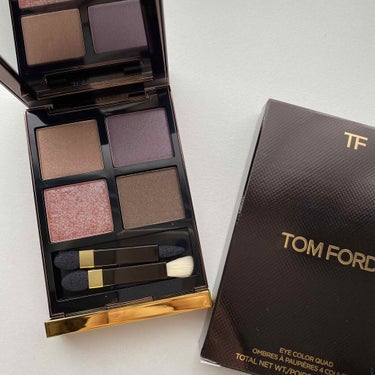 アイ カラー クォード/TOM FORD BEAUTY/パウダーアイシャドウを使ったクチコミ（1枚目）