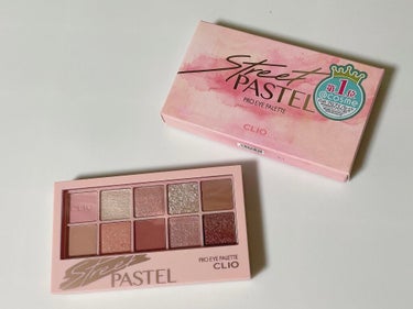 プロ アイ パレット 06 STREET PASTEL/CLIO/アイシャドウパレットを使ったクチコミ（1枚目）