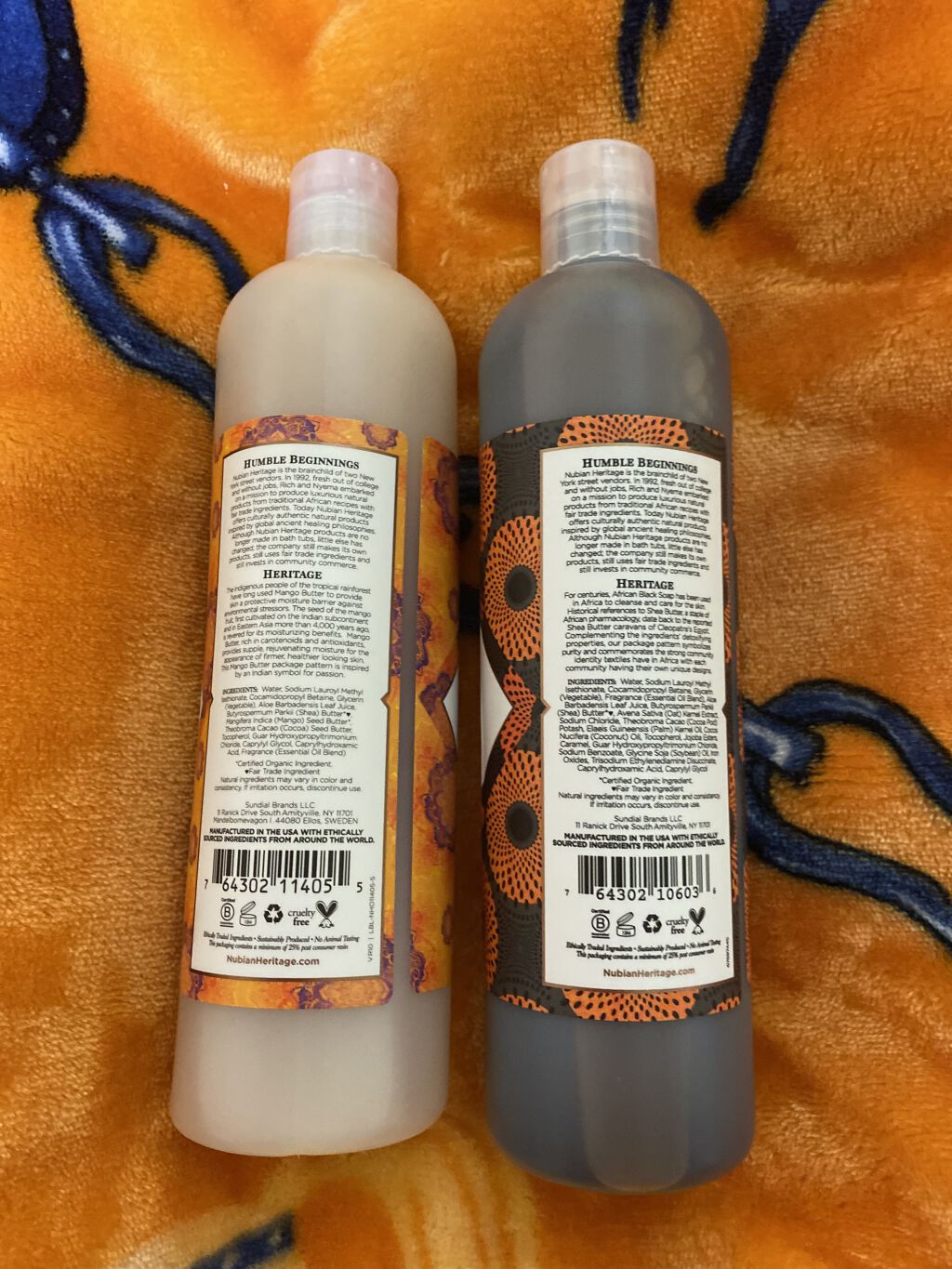 アフリカンブラックシリーズ ボディウォッシュ/NUBIANHERITAGE(ヌビアンヘリテージ)/ボディソープを使ったクチコミ（2枚目）