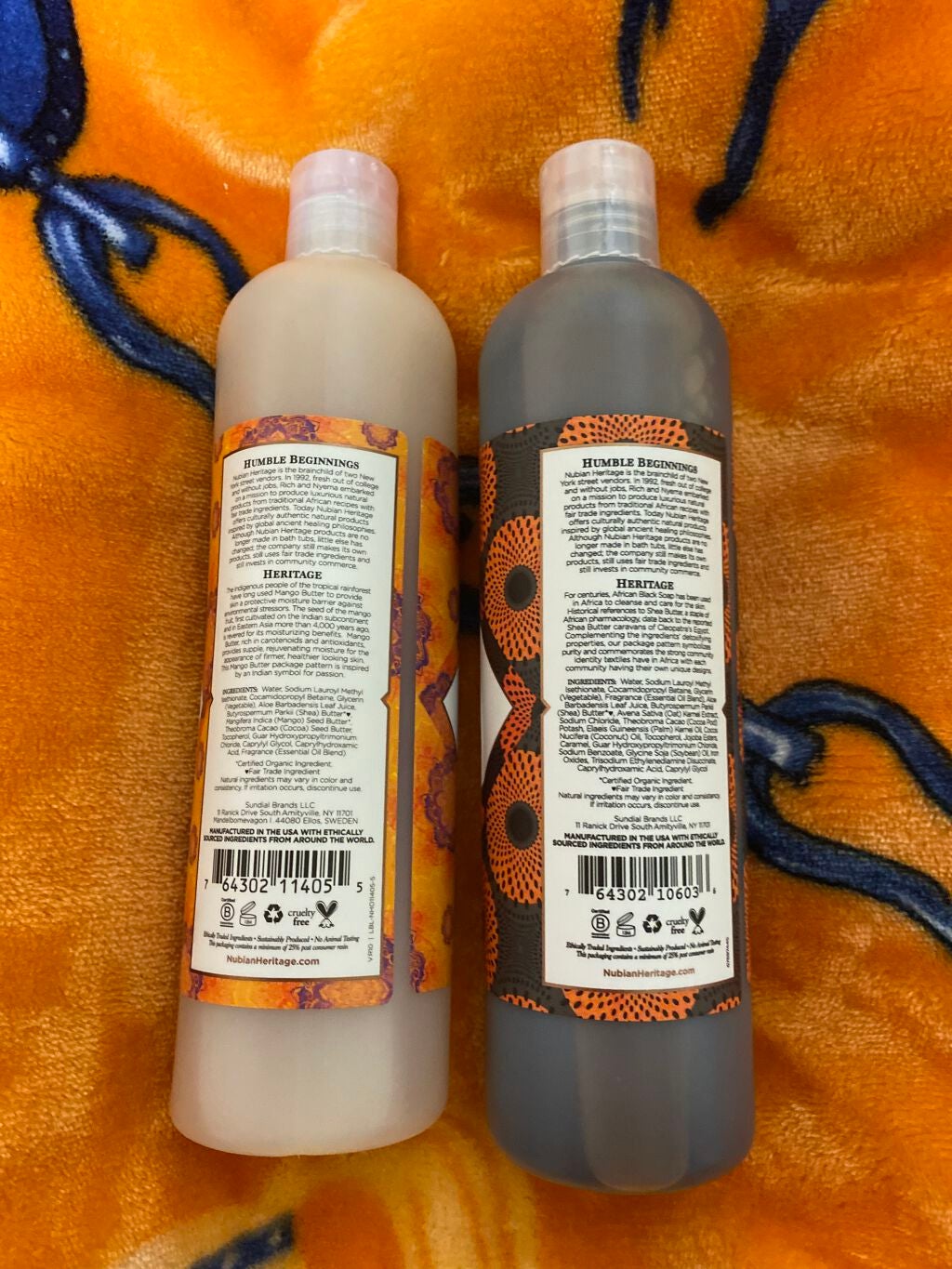 アフリカンブラックシリーズ ボディウォッシュ/NUBIANHERITAGE(ヌビアンヘリテージ)/ボディソープを使ったクチコミ(2枚目)