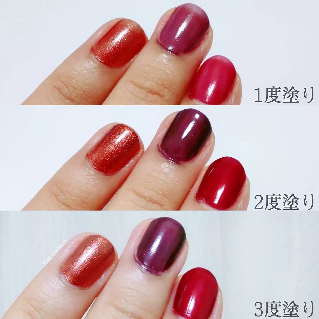 カラフルネイルズ/キャンメイク/マニキュアを使ったクチコミ（2枚目）