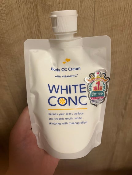 薬用ホワイトコンク ホワイトニングCC CII/ホワイトコンク/ボディクリームを使ったクチコミ(1枚目)