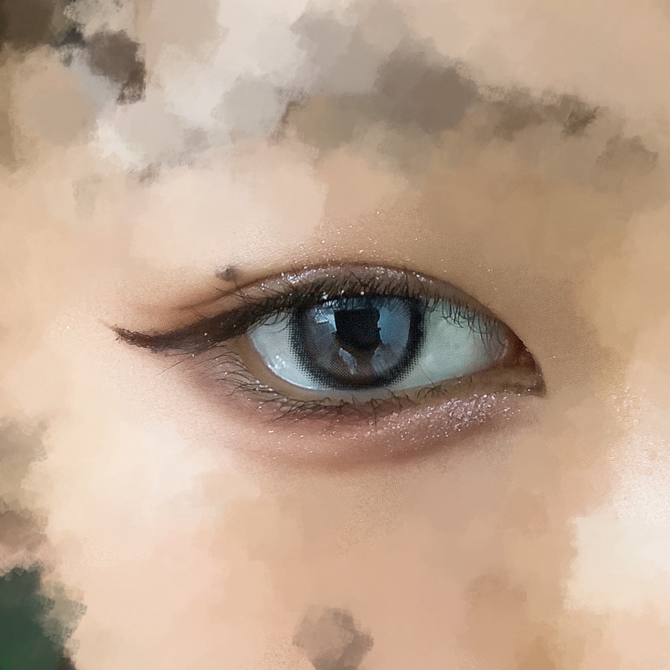 極細アイライナーEX/CEZANNE/リキッドアイライナーを使ったクチコミ(6枚目)