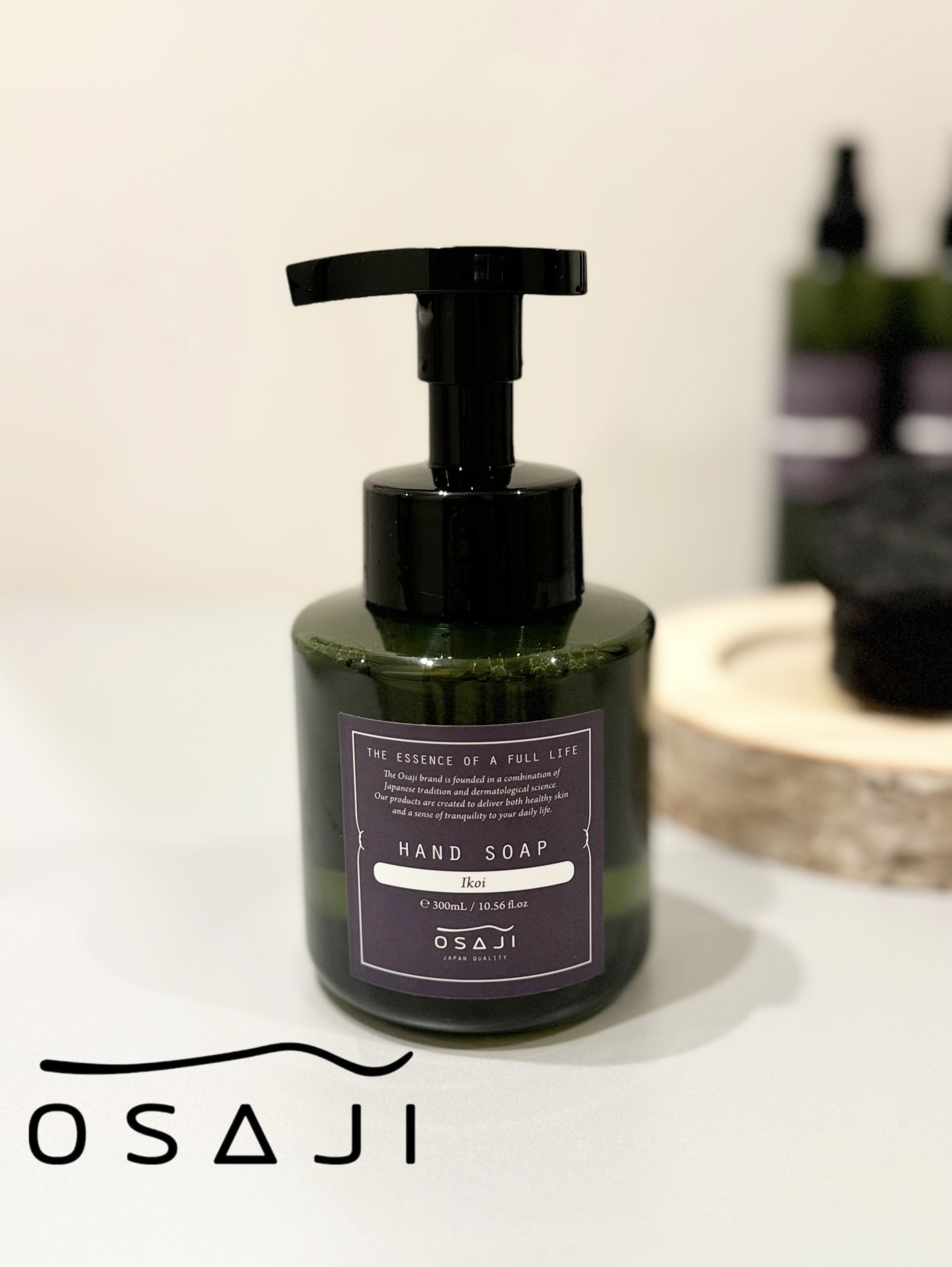 OSAJI ハンドソープのクチコミ「˗ˋ 𝗢𝗦𝗔𝗝𝗜🌳ハンドソープ ˊ˗ 

𖤐Ikoi…花束に顔を近づけたときのような香り

や.....」（1枚目）