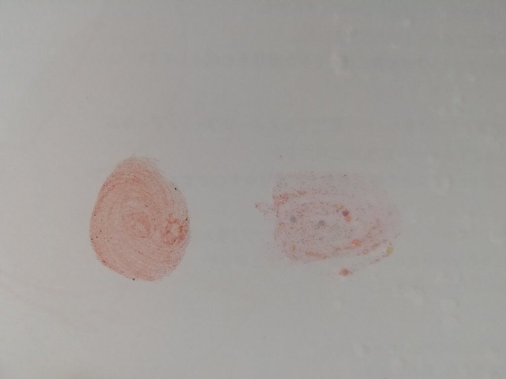 シュガー トゥインクル リキッド グリッター/PERIPERA/グリッターを使ったクチコミ(4枚目)