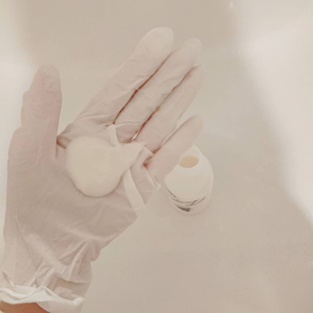 カラーリングミルク【旧】/パルティ/ヘアカラーを使ったクチコミ(5枚目)