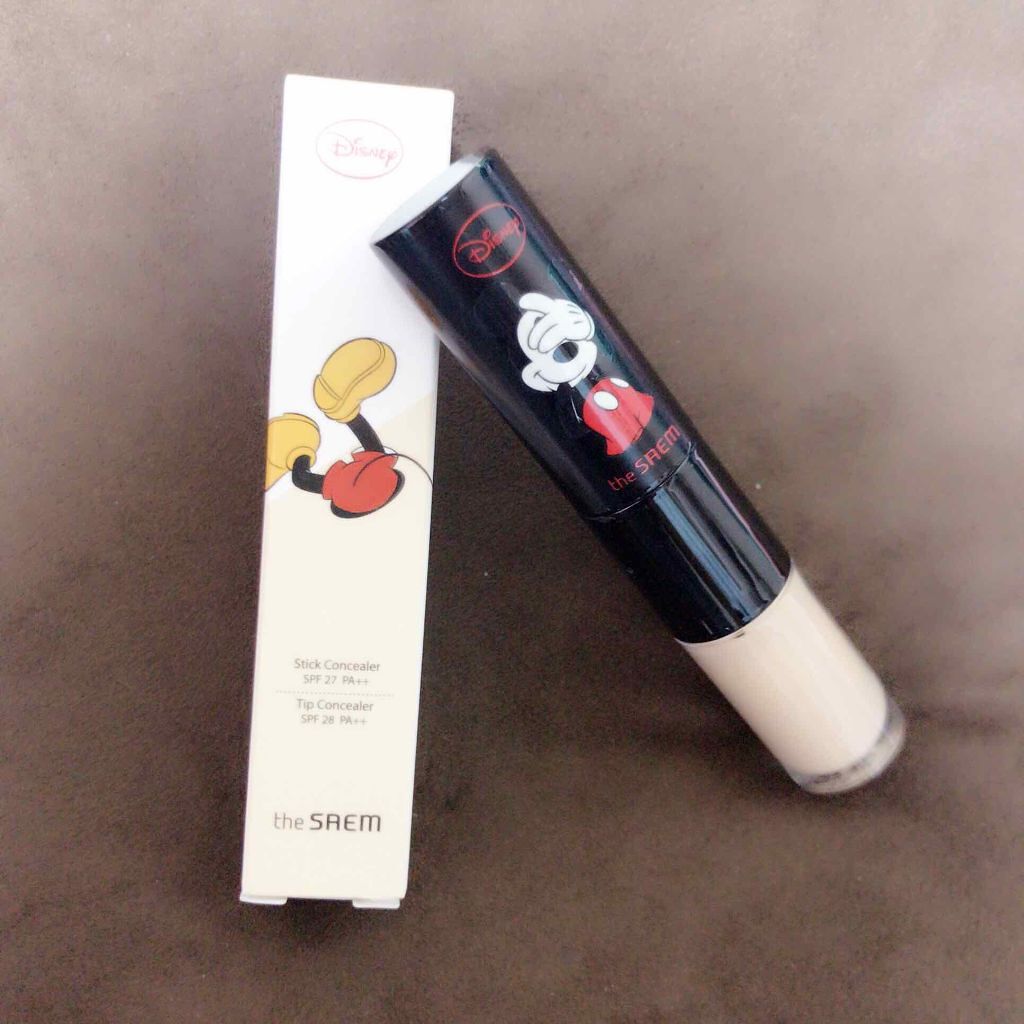 カバーパーフェクション アイディールコンシーラー デュオ/the SAEM/スティックコンシーラーを使ったクチコミ(1枚目)