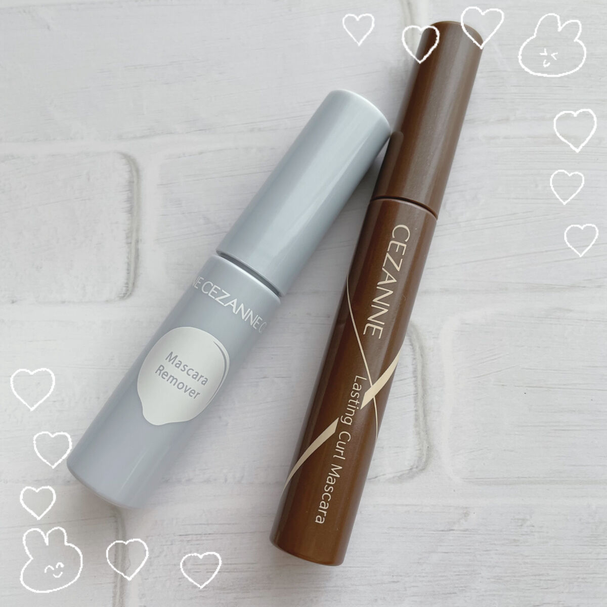 耐久カールマスカラ/CEZANNE/マスカラを使ったクチコミ（2枚目）