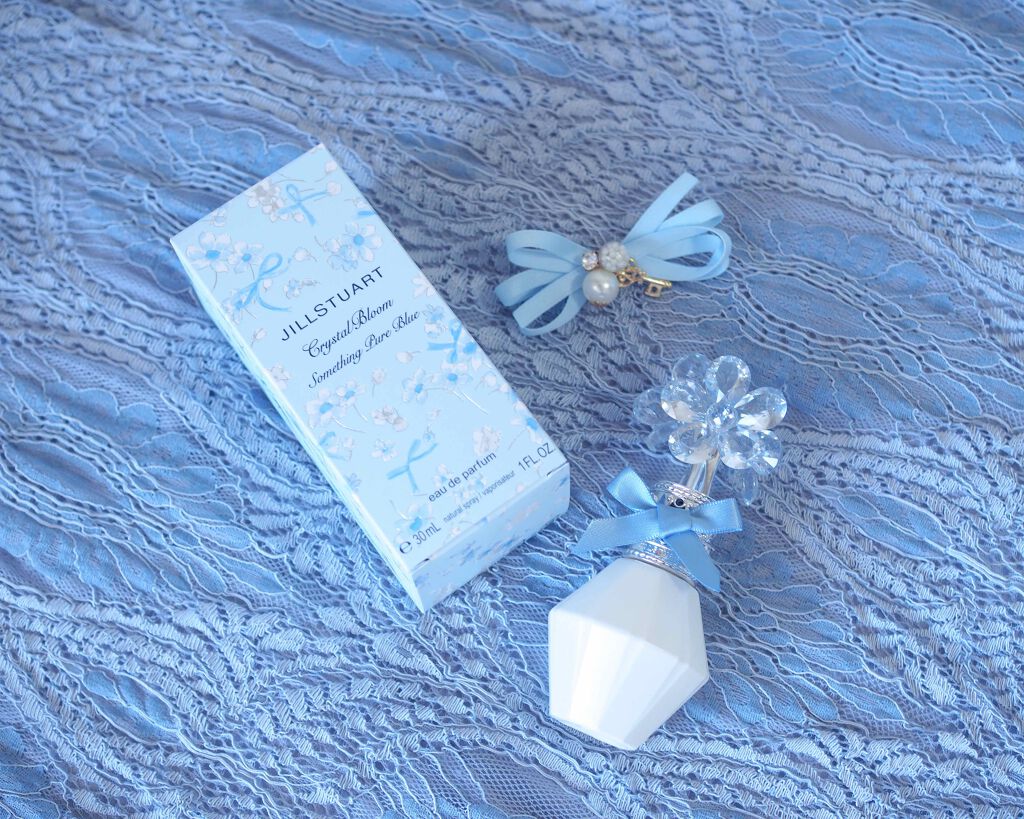 クリスタルブルーム サムシングピュアブルー オードパルファン 30ml/JILL STUART/香水(レディース)を使ったクチコミ（2枚目）