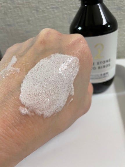 洗顔だけじゃない+パックもできる洗顔料 ホワイトプレミアム/ONE STONE TWO BIRDS/その他洗顔料を使ったクチコミ(5枚目)