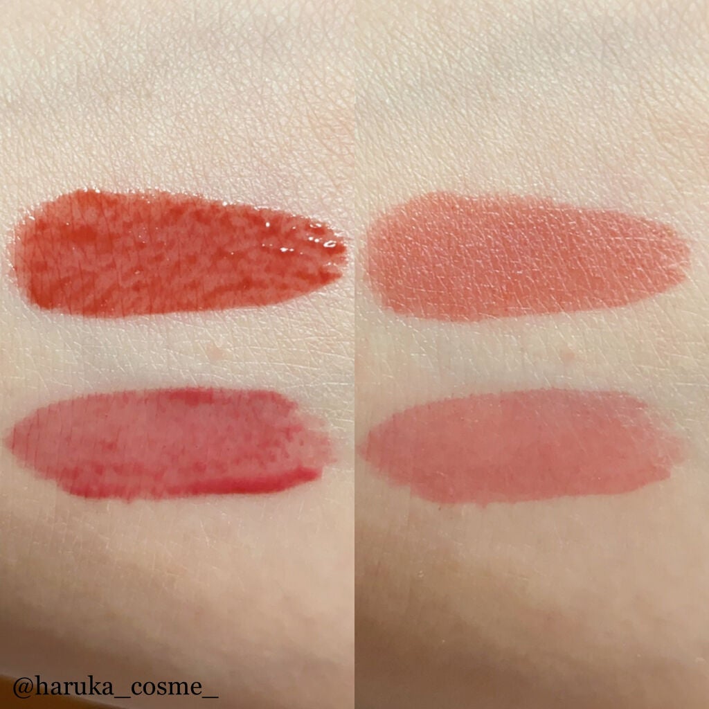 グラスティングウォーターティント/rom&nd/リップティントを使ったクチコミ(3枚目)