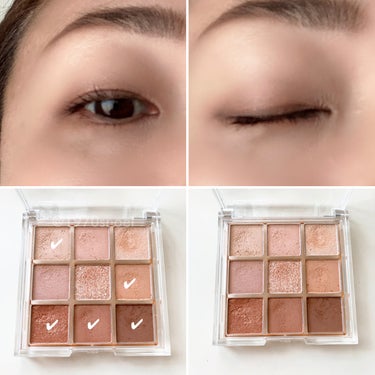 KEYBO FALL IN LOVE SHADOW PALETTE/keybo/アイシャドウパレットを使ったクチコミ（2枚目）