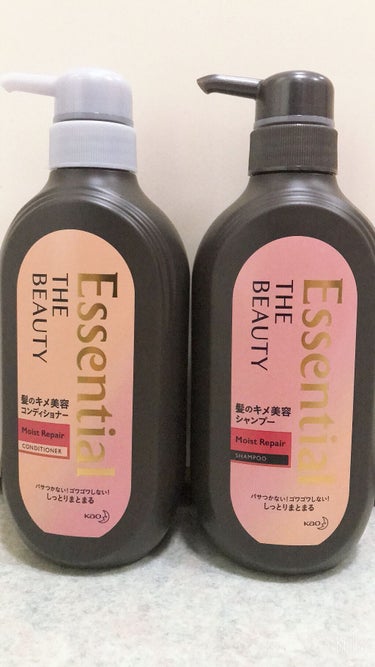 Essential THE BEAUTY 髪のキメ美容シャンプー
・コンディショナー〈モイストリペア〉を使ってみた感想

LIPSさんからEssentialのシャンプーとコンディショナーを貰いました！
