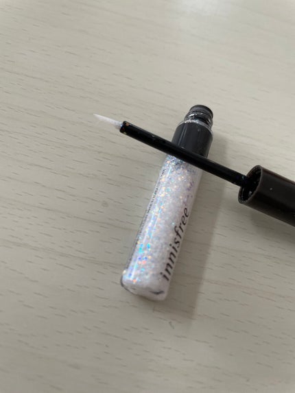 トゥインクル グリッター/innisfree/リキッドアイライナーを使ったクチコミ(3枚目)