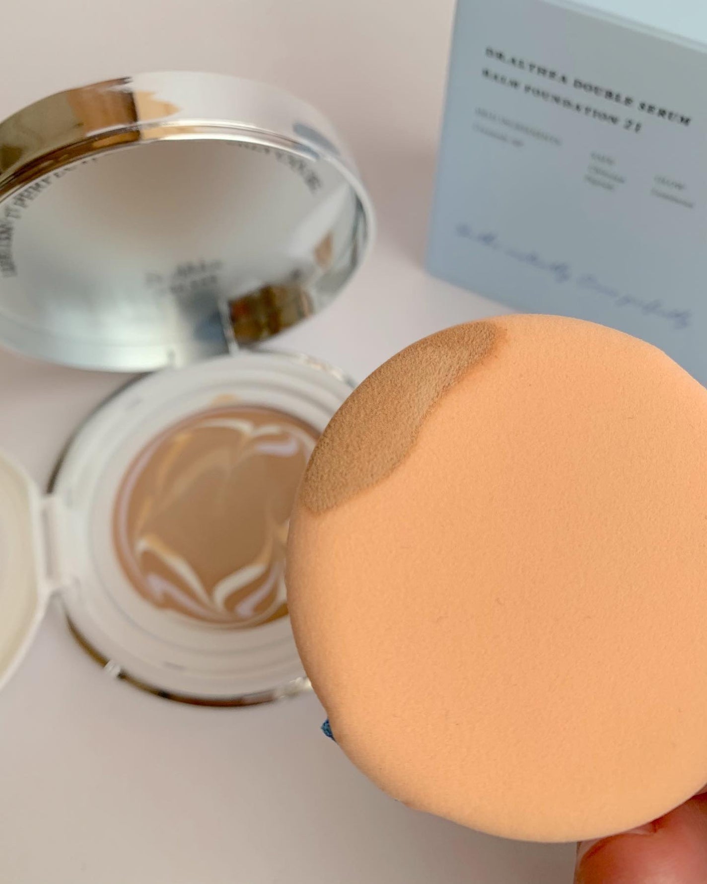 ダブル セラム バーム ファンデーション/Dr.Althea/クリーム・エマルジョンファンデーションを使ったクチコミ(3枚目)