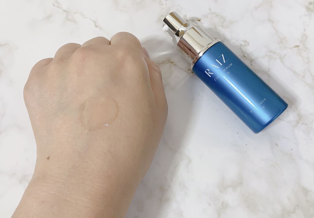 クリアセラムNo.6/RAIZ/美容液を使ったクチコミ（3枚目）