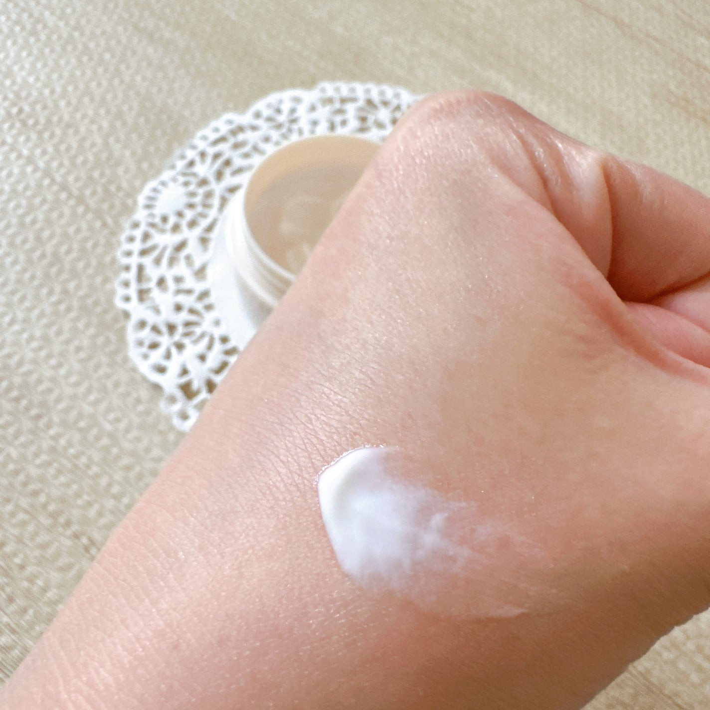 デイスキンコンフォート/excel/フェイスクリームを使ったクチコミ(4枚目)