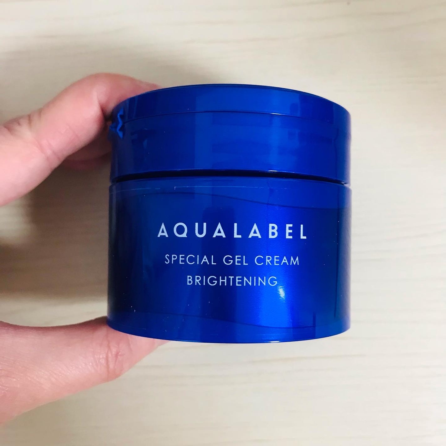 スペシャルジェルクリーム EX (ブライトニング) /アクアレーベル/オールインワン化粧品を使ったクチコミ(1枚目)