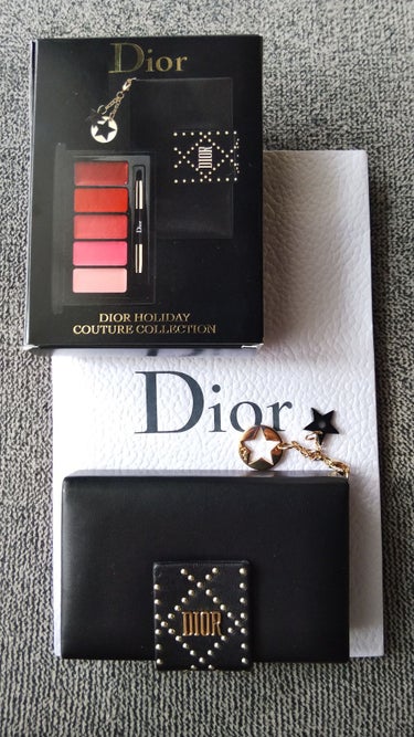 Dior ダズリング スタッズ リップ パレットのクチコミ「こんばんは！！
お次は、Diorの、ダズリング リップパレットをレビュー✨

こちらは、昨年の.....」（1枚目）