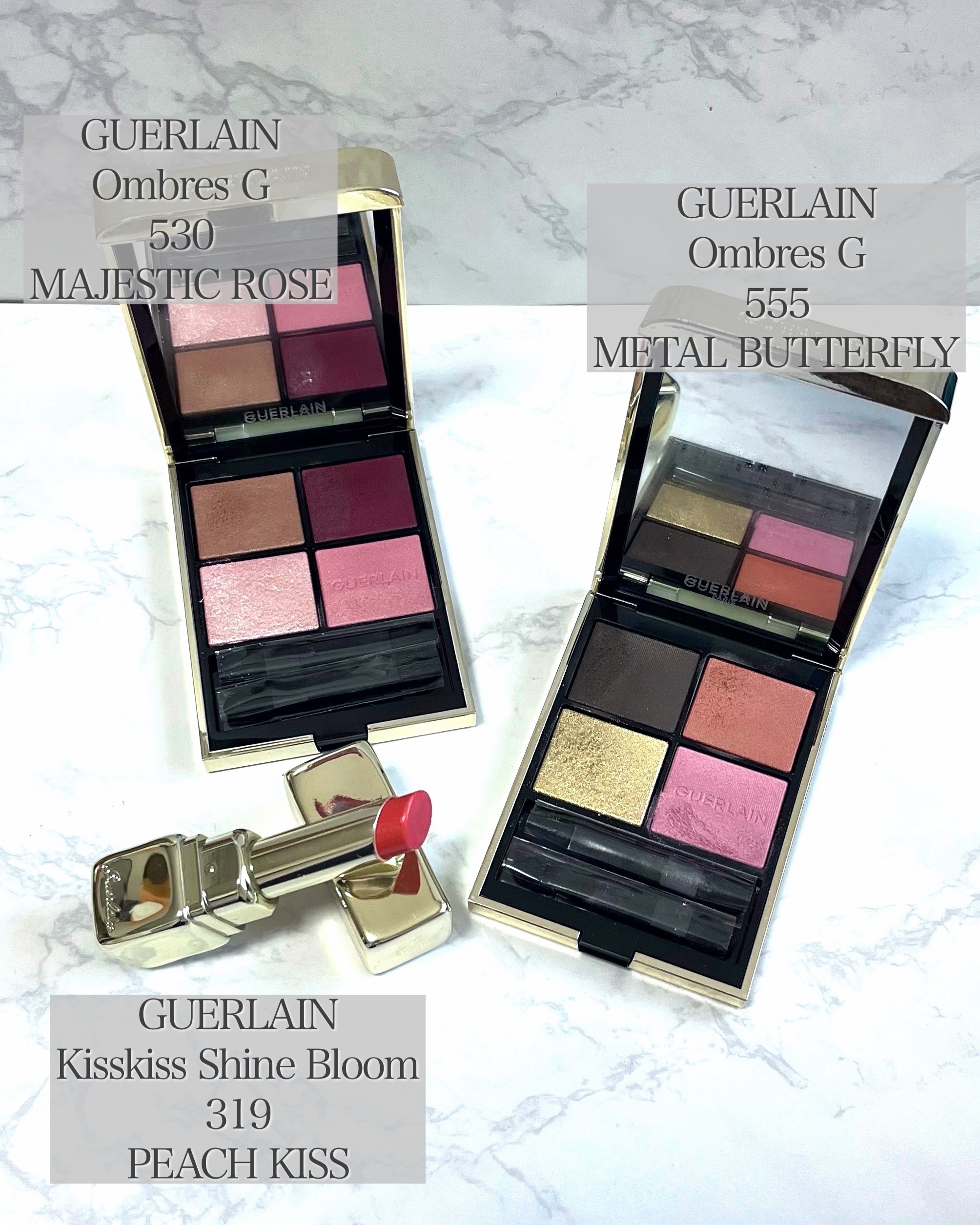 キスキス シャイン ブルーム/GUERLAIN/口紅を使ったクチコミ（3枚目）