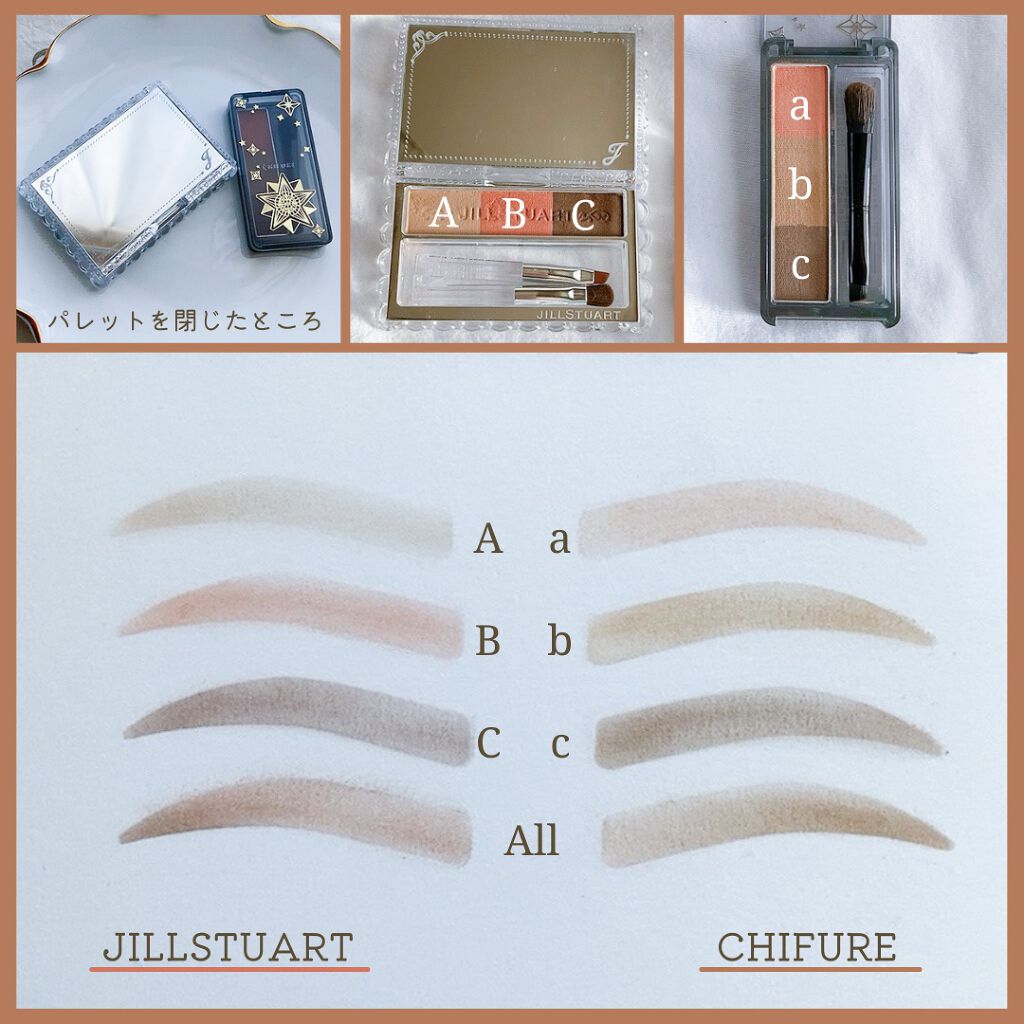 アイブロー パウダー/ちふれ/パウダーアイブロウを使ったクチコミ(4枚目)