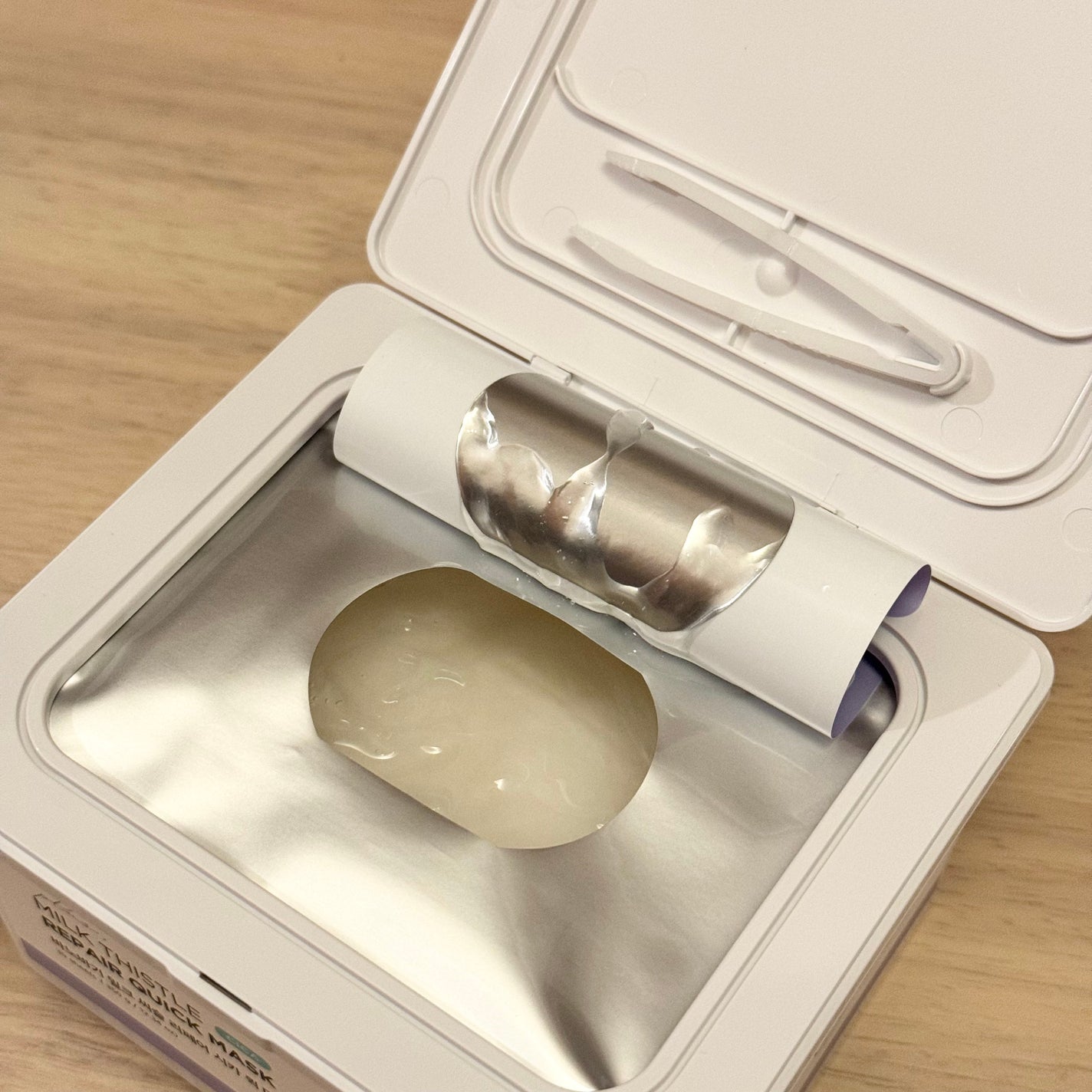 ミルクシスルリペアシカクイックマスクプラス/BANOBAGI/シートマスク・パックを使ったクチコミ(3枚目)