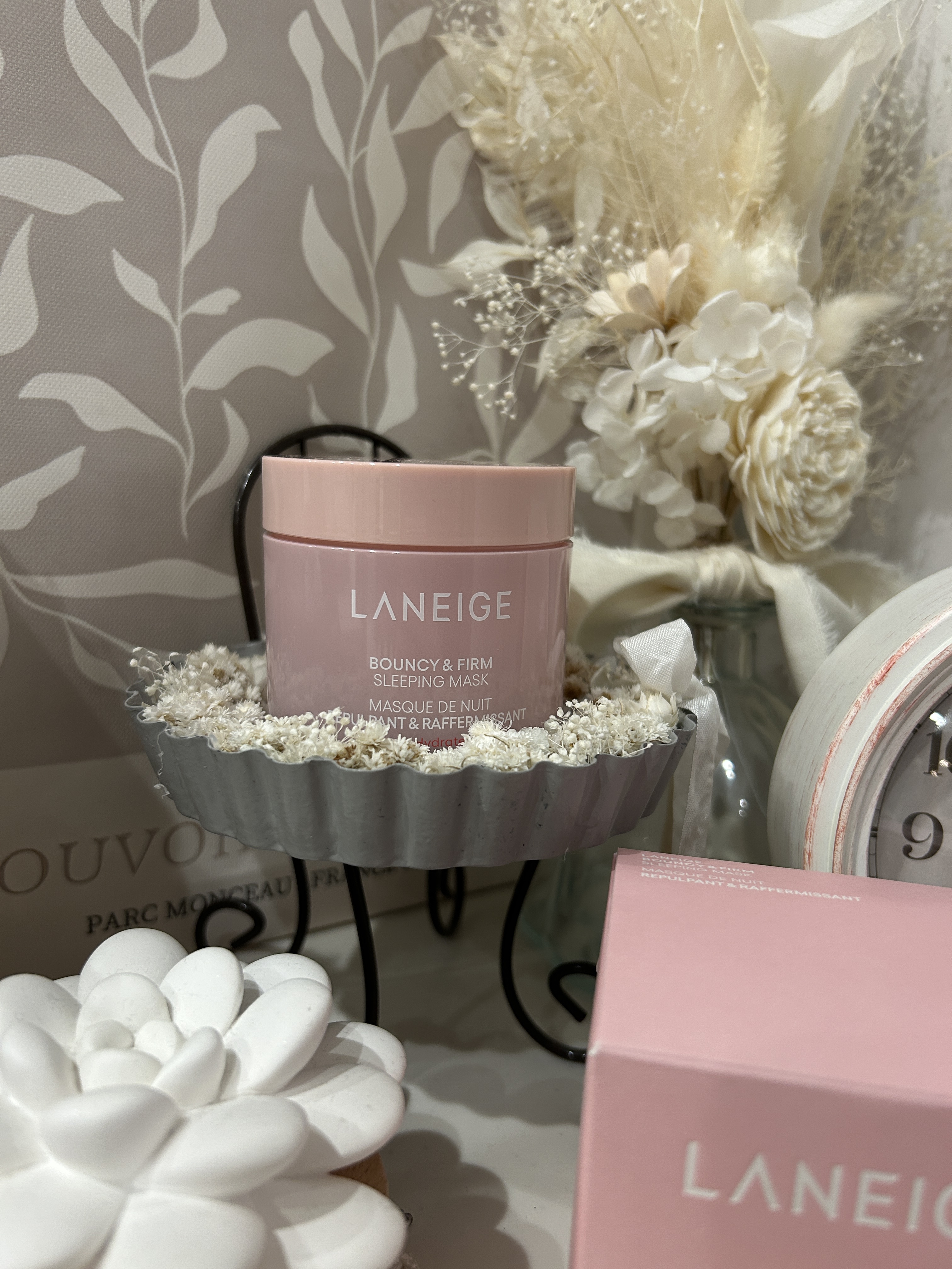 バウンシースリーピングマスク/LANEIGE/フェイスクリームを使ったクチコミ（1枚目）