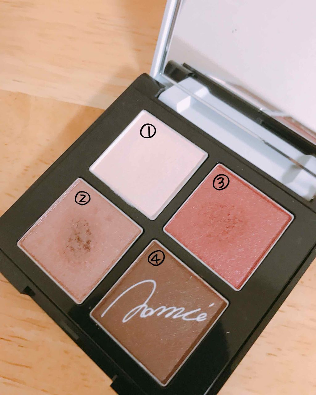 アイカラーパレットNA/Visée/アイシャドウパレットを使ったクチコミ(3枚目)