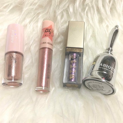 グリッター&グロウ リキッドアイシャドウ/stila/グリッターを使ったクチコミ(2枚目)