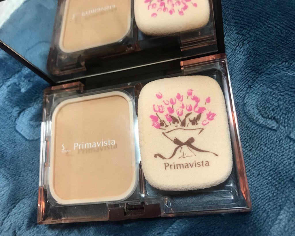 くずれにくい きれいな素肌質感パウダーファンデーション/プリマヴィスタ/パウダーファンデーションを使ったクチコミ（1枚目）