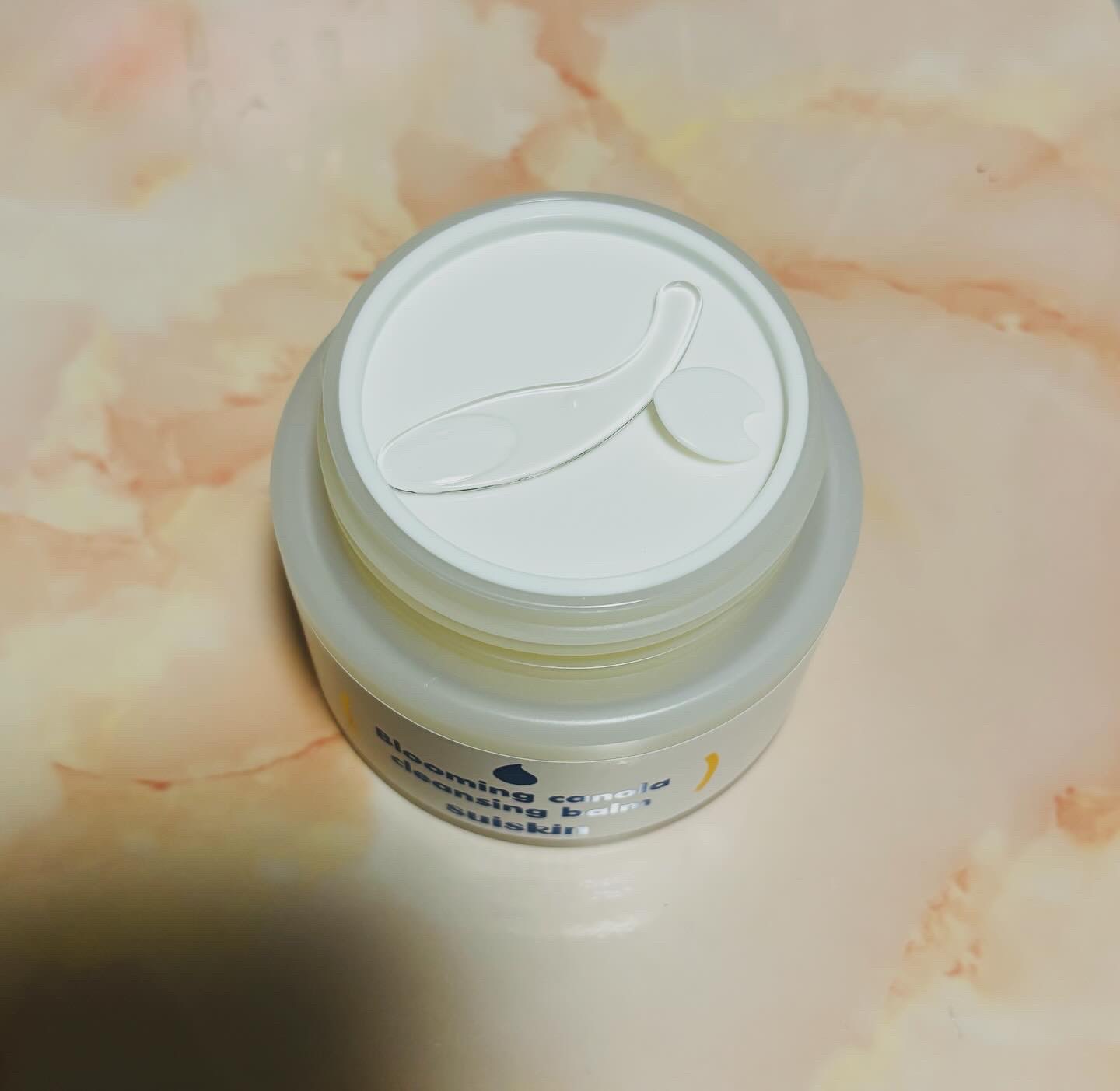 Blooming canola cleansing balm/suiskin/クレンジングバームを使ったクチコミ（2枚目）