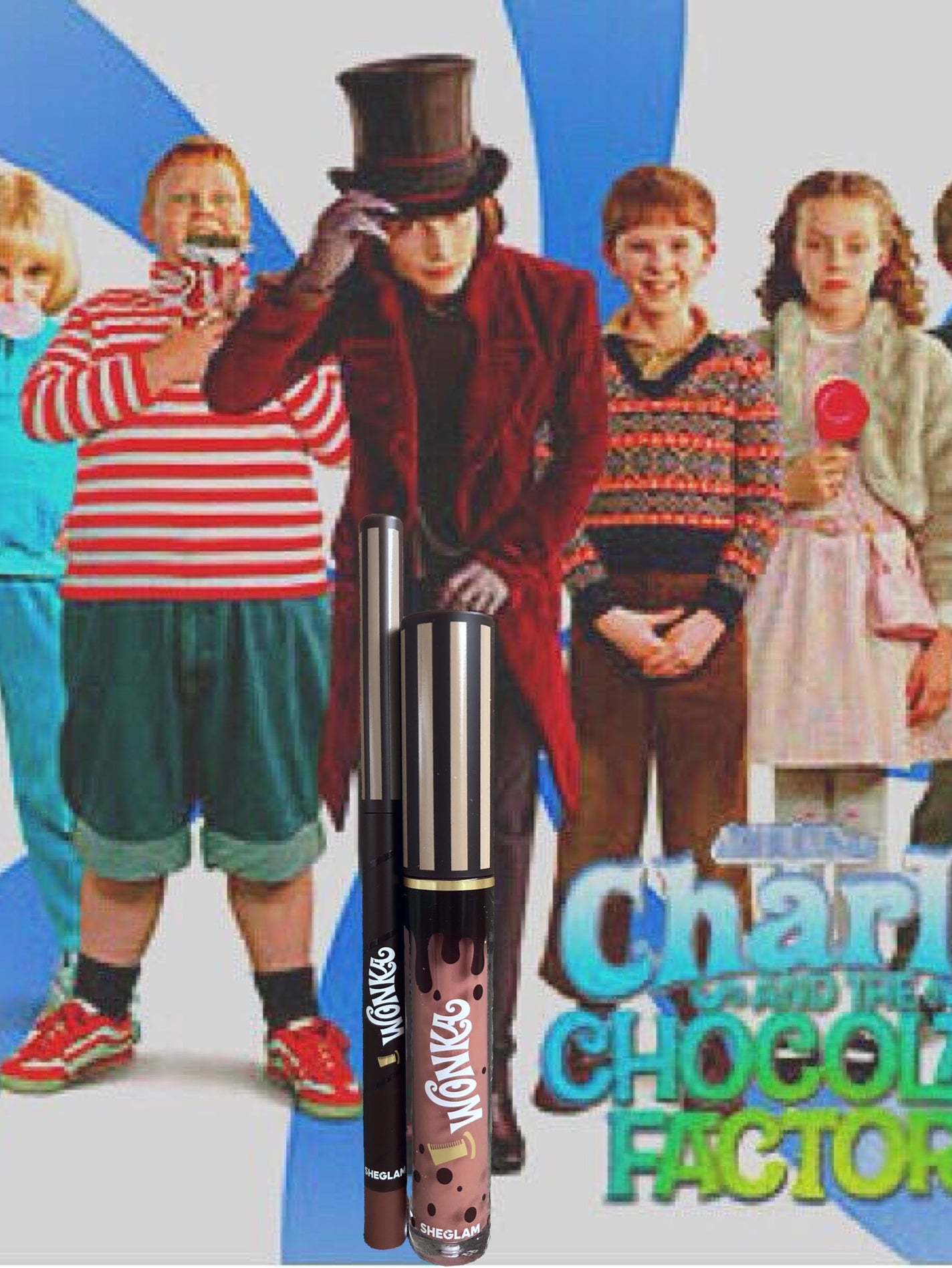 Willy Wonkaリップ牛乳/SHEGLAM/リップグロスを使ったクチコミ(1枚目)