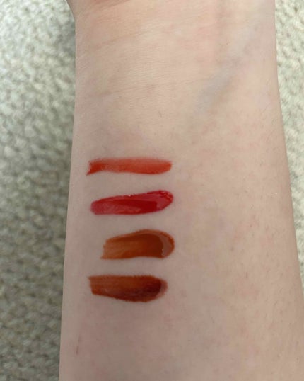 ジューシーラスティングティント/rom&nd/リップティントを使ったクチコミ(3枚目)