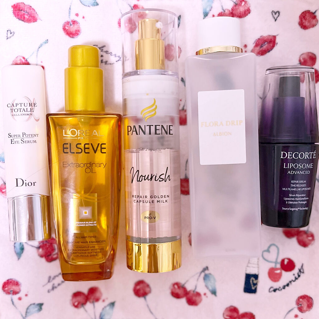 エルセーヴ エクストラオーディナリー オイル リッチフィニッシュ/ロレアル パリ/ヘアオイルを使ったクチコミ（1枚目）