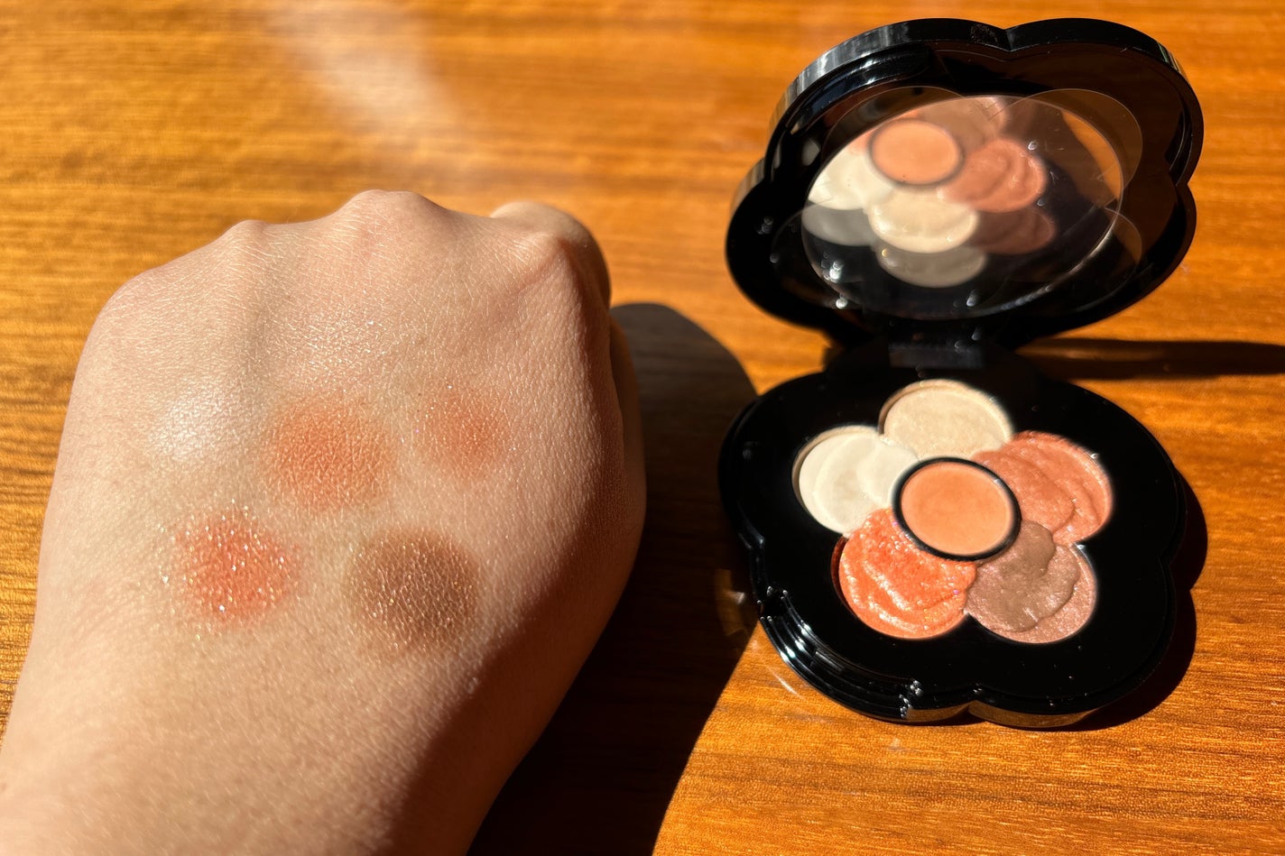 チアリー カラーズ フォー アイズ/MARY QUANT/アイシャドウパレットを使ったクチコミ(5枚目)