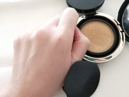 オリジナル ピュア セラム カバーアップ クッション/bareMinerals/クッションファンデーションを使ったクチコミ(5枚目)