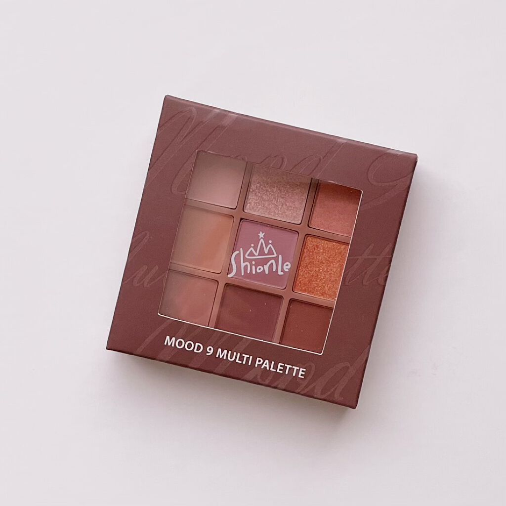 ムードナインマルチパレット/ShionLe/アイシャドウパレットを使ったクチコミ（3枚目）