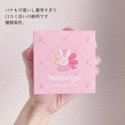 ウォンジョンヨ フィクシングブラーパウダー N/Wonjungyo/ルースパウダーを使ったクチコミ(6枚目)