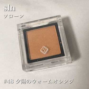 eyeshadow/SLN/単色アイシャドウを使ったクチコミ（2枚目）