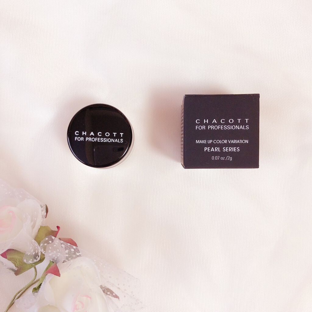 メイクアップカラーバリエーション パールシリーズ 684 クリスタルゴールド/チャコット・コスメティクス/単色アイシャドウを使ったクチコミ（1枚目）