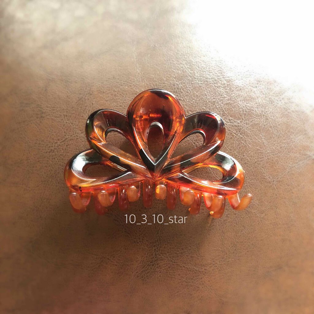 とみてぼし on LIPS 「🌼ダイソーヘアクリップダイソーで見つけたすごいデカいヘアクリッ..」(1枚目)