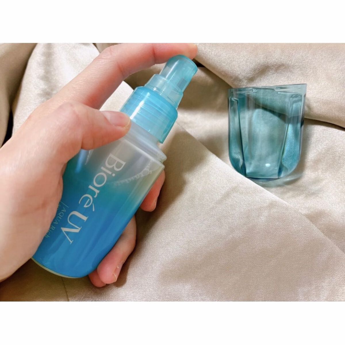 ビオレUV アクアリッチ アクアプロテクトミスト/ビオレ/日焼け止めミスト・スプレーを使ったクチコミ(2枚目)